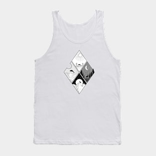 Mother Nature Is Vast - White Background Tank Top